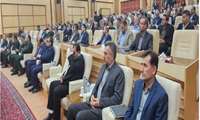 مراسم تکریم و معارفه مسئول سازمان بسیج ادارات و کارمندان استان قزوین 