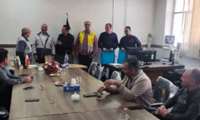 تجلیل از نفرات برتر مسابقات فرهنگی در مرکز بوئین زهرا