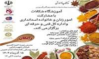 برگزاری کارگاه آموزشی شکلات و ادویه‌های تخصصی