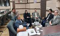 معارفه سرپرست گروه حسابرسی دیوان محاسبات در اداره کل آموزش فنی و حرفه‌ای استان قزوین